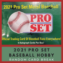 2021 Pro Set Metal Draft Baseball Hobby Box Card Break