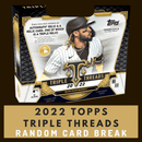 2022 Triple Threads Baseball 1 Box Random Card Break